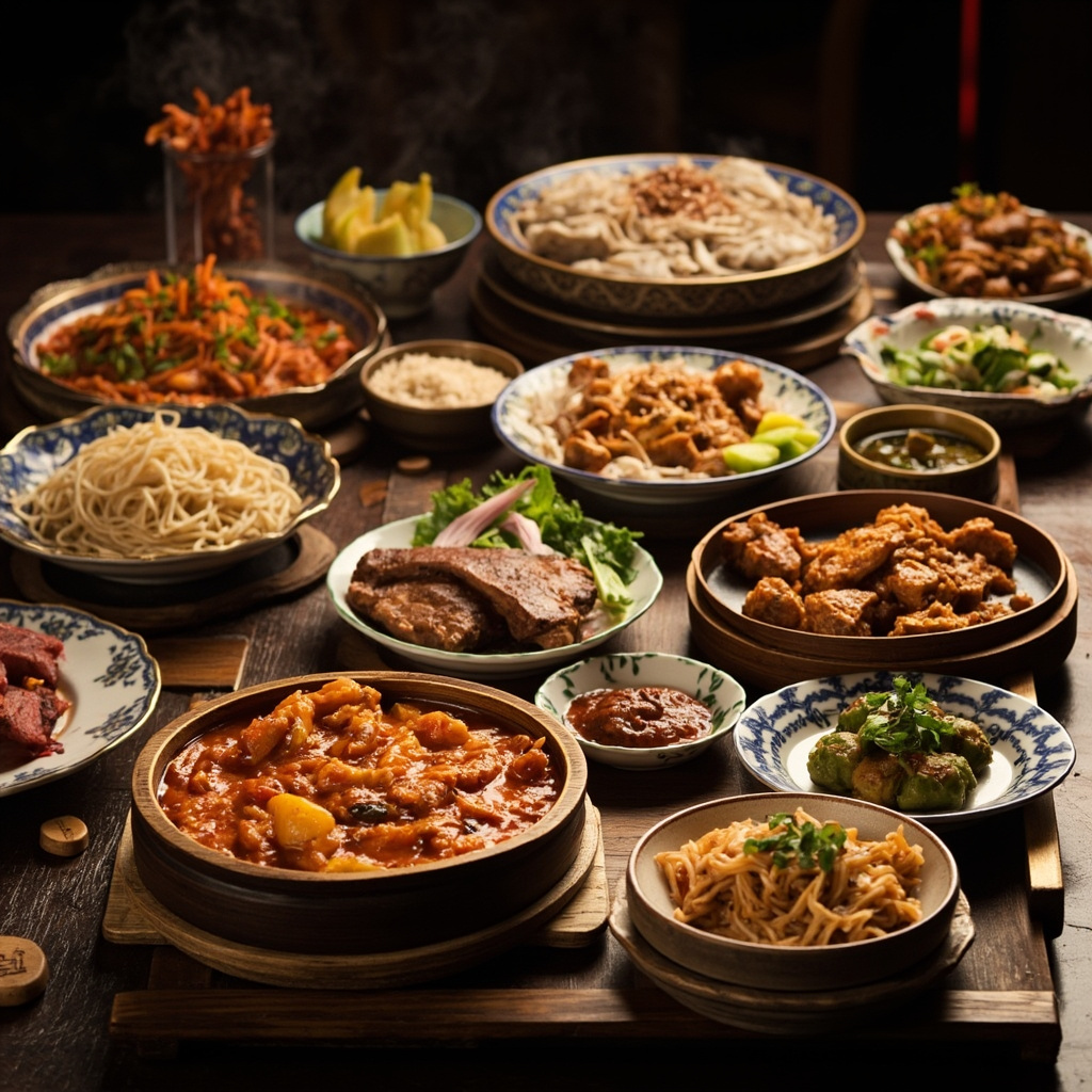 Chinese food regions map