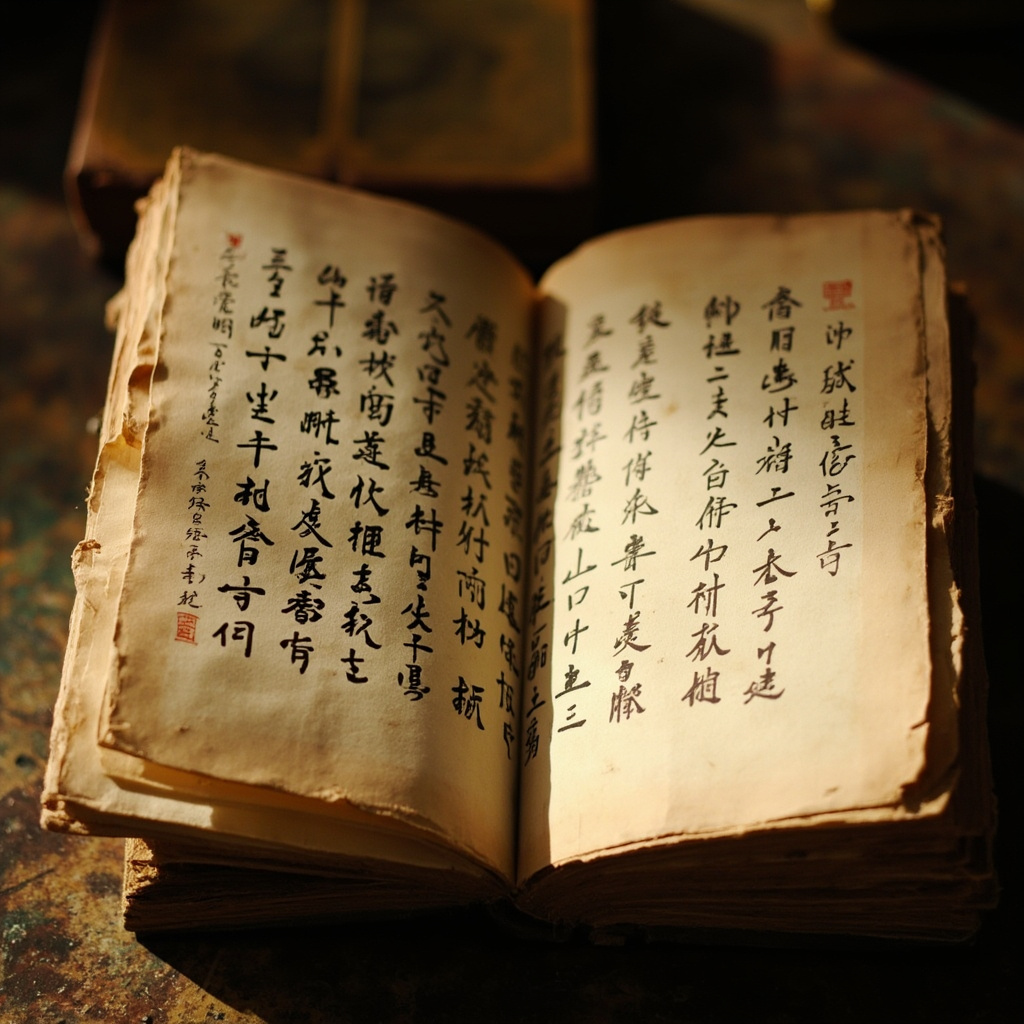 Chinese calligraphy characters