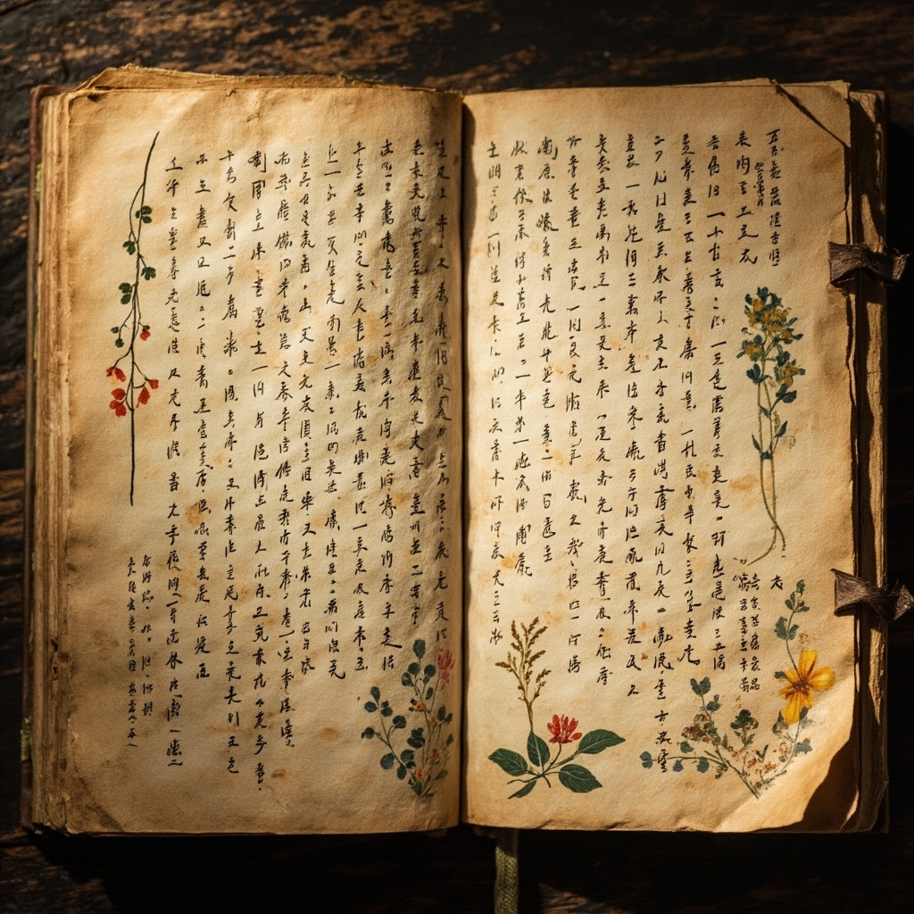 Ancient Chinese medicine book